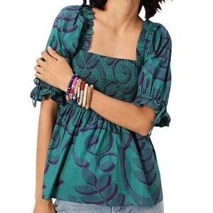 Anthropologie Porridge peplum style top